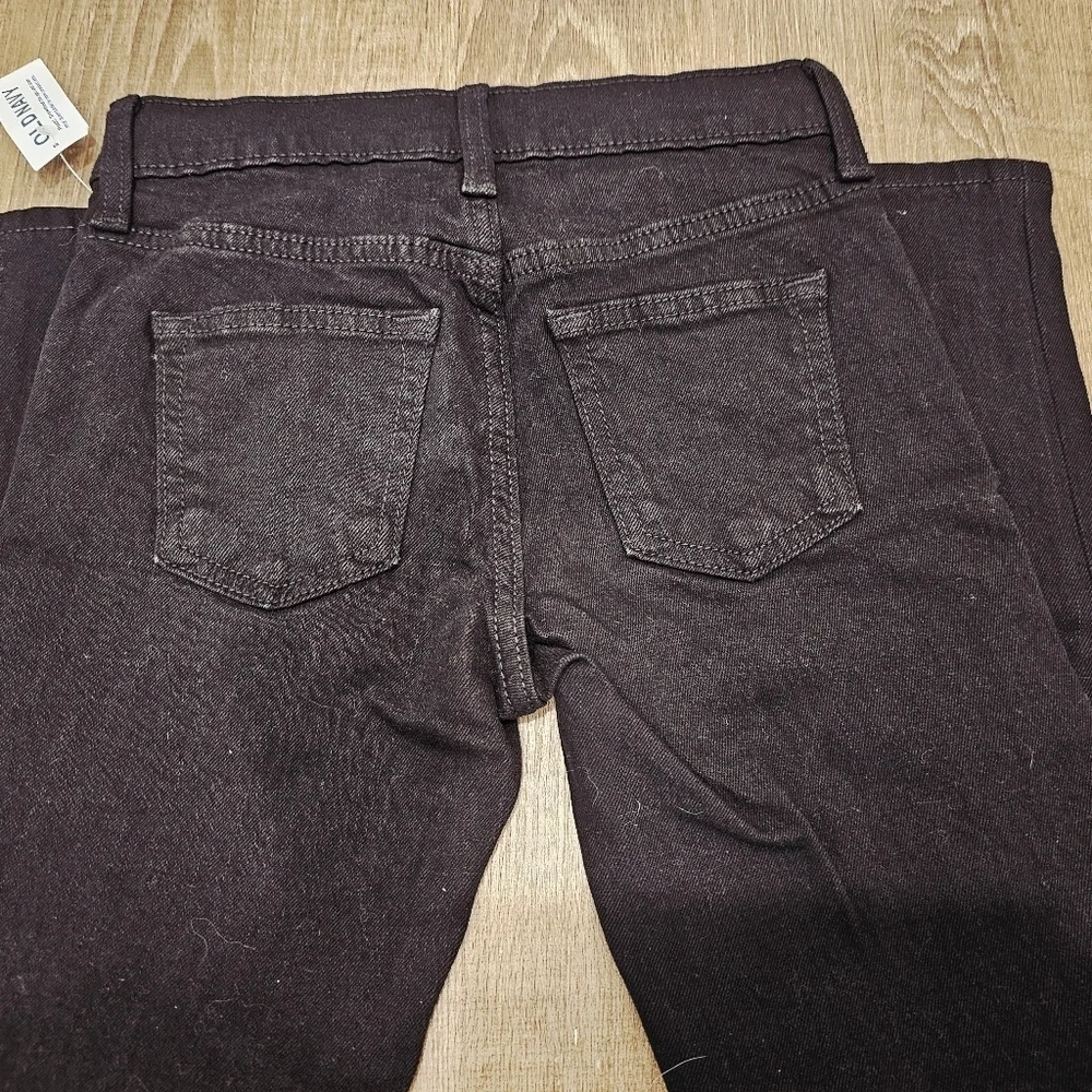 Old Navy Boy 7 Dark Black Denim Pants